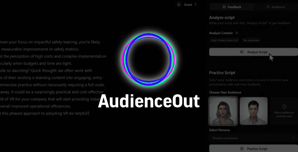 Introducing AudienceOut: Practice — and Perfect — Every Conversation